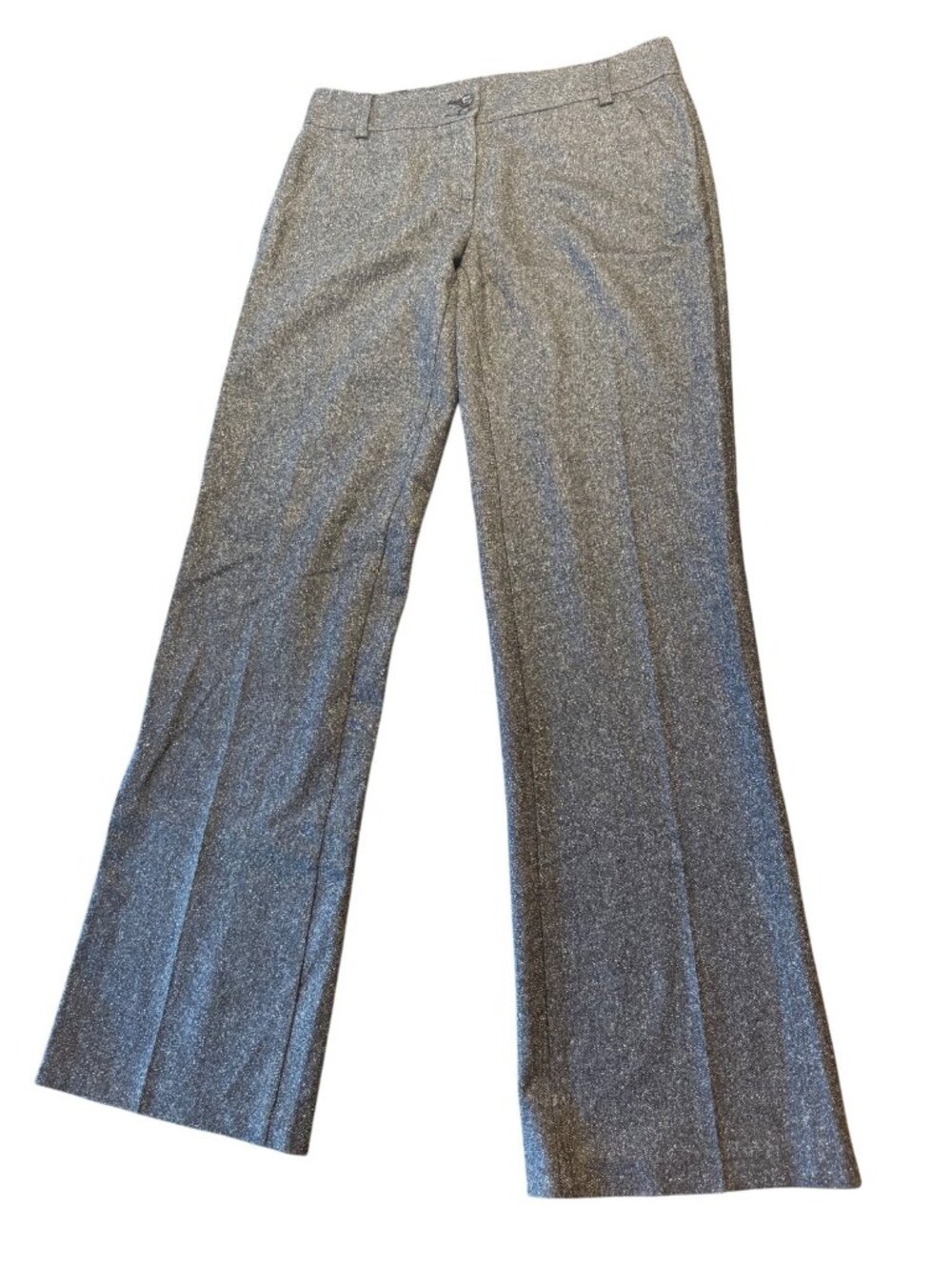 United Colors Of Benetton Gray Wool Wide Leg Pants Womens US 10-12